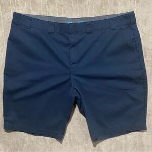 Dickies Work Shorts Men's 50 Blue Temp-iQ Cooling FLEX Utility Chino Stretch